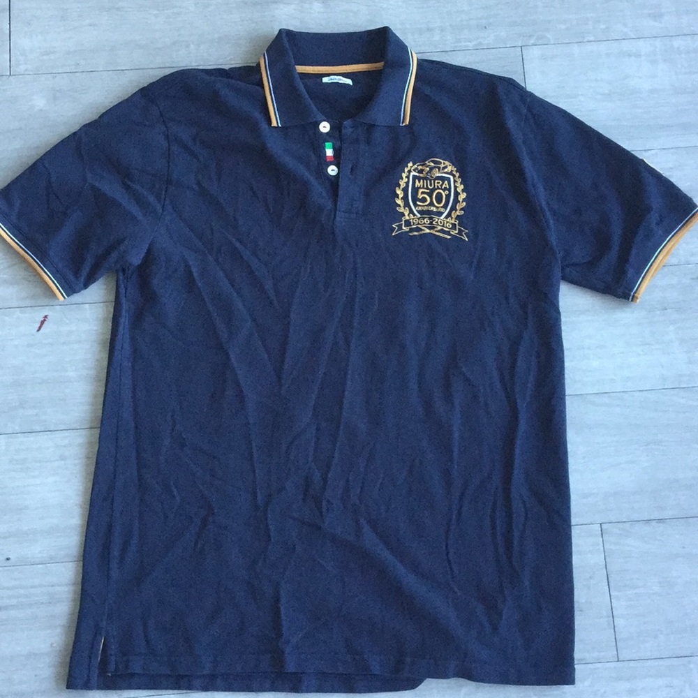 Lamborghini 50 year Anniversary polo shirt